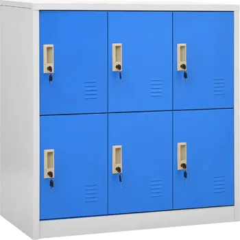 Šatní skříň Skříň VidaXL 8720286566466 22 x 22 x 22 cm odstíny šedé