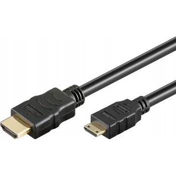 Video kabel PremiumCord kphdmac2 HDMI kabel 2 m, HDMI Typ A (Standardní) na HDMI Typ C (Mini), černý