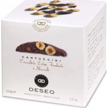Čokoláda DESEO Cantuccini čokoláda a lískové ořechy 200g