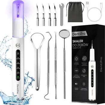 Elektrický zubní kartáček Ultrazvukový zubní skaler - 5 režimů pro odstranění zubního kamene