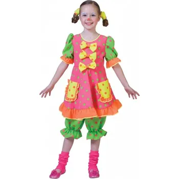 Karnevalový kostým Dětský kostým Dívčí klaun 152