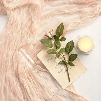 Obraz Běžec na stůl dekorace univerzální Růžová barva 80x300cm