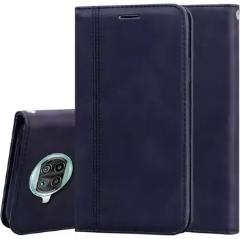 Pouzdro na mobilní telefon TT-TopTechnology Kožené pouzdro Xiaomi Mi 10T Lite black, černé, model knížka, řada Business Magnetic