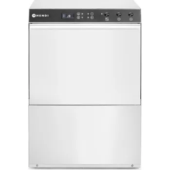 Myčka nádobí HENDI, s dávkovačem mycího prostředku i vypouštěcím čerpadlem, 400V/4900W