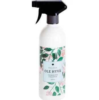 Čisticí prostředek na okna Ole Hyvä Sprej na okna Ole Hyvä 600ml, eukalyptus