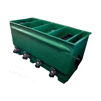 Průtokový filtr Tripond 4 komorový filtr bez vortexu 25m3