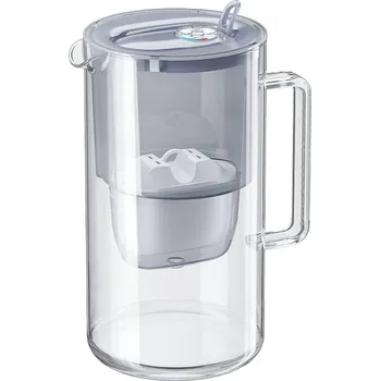 Filtrace vody Skleněná filtrační konvice Aquaphor Glass (šedá)