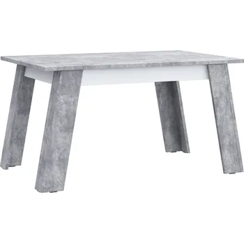 Jídelní stůl Rozkládací jídelní stůl 140x90 cm Zumba - Forte Šedá 140x75 cm