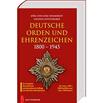 Deutsche Orden und Ehrenzeichen 1800–1945 – 24. vydání