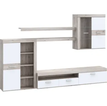 Obývací stěna Obývací stěna Zumba 300 - Forte Bílá 300x200.9 cm