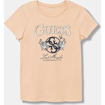 Dívčí tričko Dětské tričko Guess J5BI19.J1314.9BYA růžová 03X, vel. 125-135