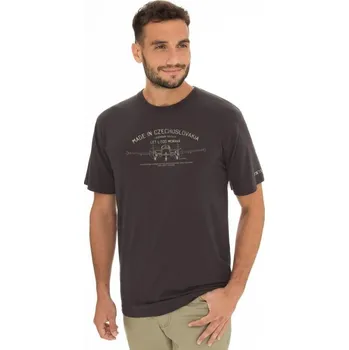 Pánská móda Bushman tričko Legend L-200 dark brown XXL