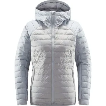 W Bunda Haglöfs Spire Mimic hood dámská šedá XS