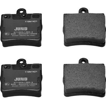 Brzdová destička Sada brzdových destiček, kotoučová brzda JURID 571925J