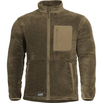 Pánské oblečení PENTAGON Mikina GRIZZLY FULL-ZIP COYOTE XL COYOTE BROWN