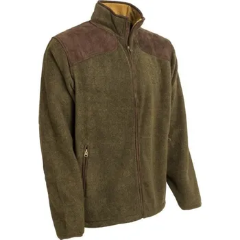 Pánská mikina M-Tramp Bunda Tramp fleece TMAVĚ ZELENÁ ZELENÁ - OLIV 4XL