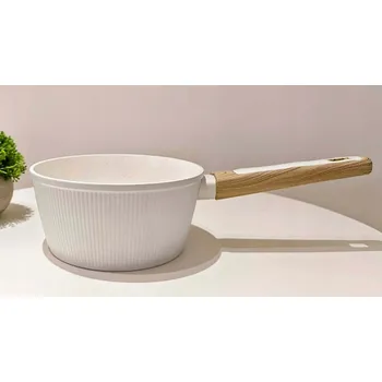 Hrnec Rendlík KITCHISIMO BIANCO 18cm nepřilnavý povrch