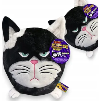 plyšák Zlodějka – Plyšová 21 cm, černá kočka Hladomorka