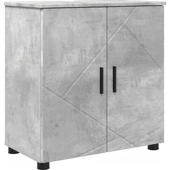 Šatní skříň Koupelnová skříň s úložištěm Betonově šedá 61 x 35 x 64 cm
