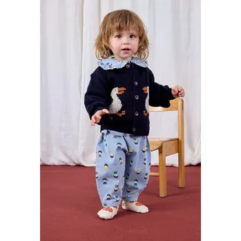 Kojenecké džíny Bobo Choses Game Pawns 225AB082 modrá 50X, vel. 86