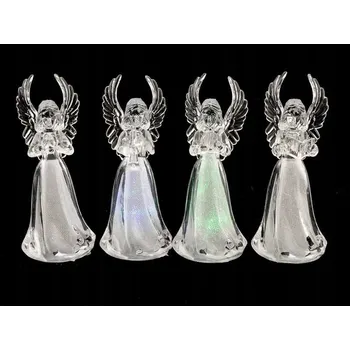 Obraz AKRYLOVÝ ANDĚL LED anděl figurka betlém na baterie