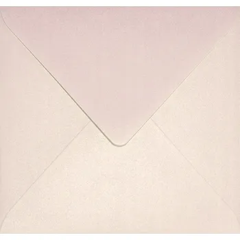 Obálka Čtvercové obálky Aster Met. růžové zlato - 25 Ks