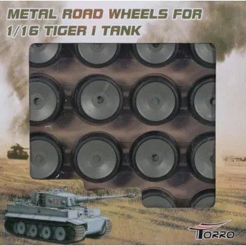 RC model Kovová pojezdová kola na Tiger I 1:16 WSN (na model Tiger I. WSN od firmy Torro )
