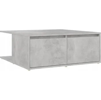 Konferenční stolek Stolek Petromila obdélníkový 80 x 80 x 31 cm betonový