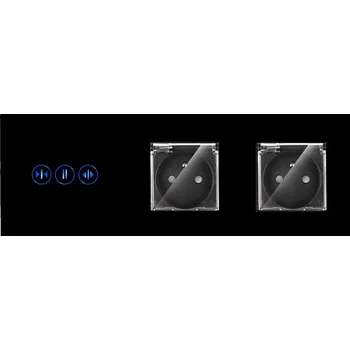 vypínač DOTYKOVÝ WIFI OVLADAČ ROLET 2x ZÁSUVKA IP44 SKLENĚNÝ SPÍNAČ TUYA SMART