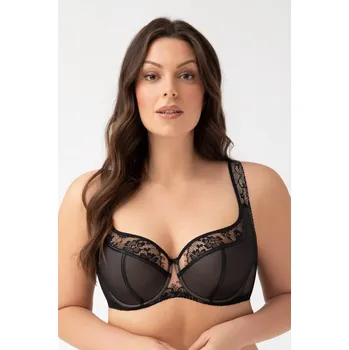 Podprsenka Polovyztužená dámská podprsenka ALICANTE K647 Černá černá 70G
