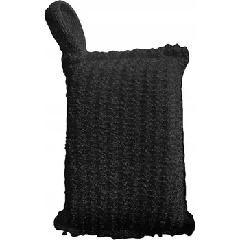 Masážní žínka do koupele a sauny TORO černá