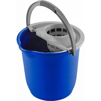 kbelík Plastový kbelík se ždímadlem HEIDRUN 12l