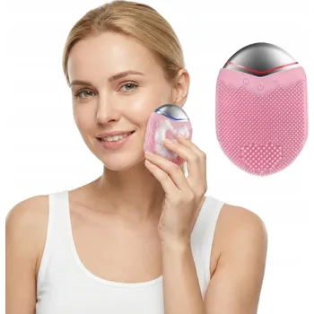 Péče o chrup Purederm Silikonový sonický kartáček na obličej Pink růžový