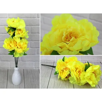 umělá květina Umělá kytice 55 cm, 7 květů KLA-114