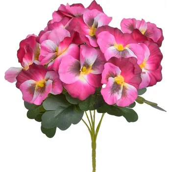 umělá květina UMĚLÉ KVĚTY MAČEŠKY KYTICE MAČEŠEK HUSTÁ VELKÁ