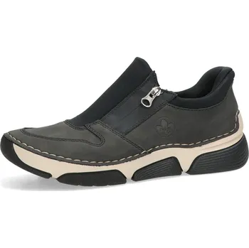 Dámské tenisky Rieker dámské komfortní tenisky - tmavošedé