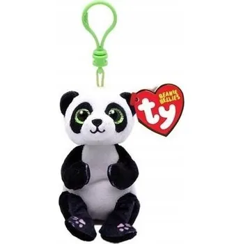 plyšák Plyšová Hračka Přívěsek Na Klíče Medvídek Panda Ying Pupilky TY - 9 Cm