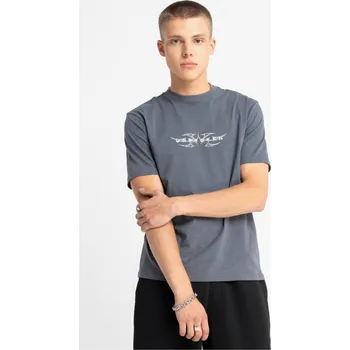 Reporter Young | Chlapecké šedé tričko REGULAR s potiskem „UNBROKEN“ na přední straně - Barva ŠEDÁ, Velikost 176 253-0440B-62-130-1