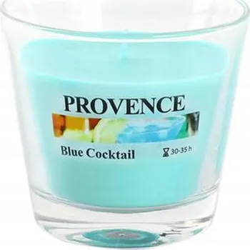 Svíčka Vonná svíčka Blue Cocktail Provance