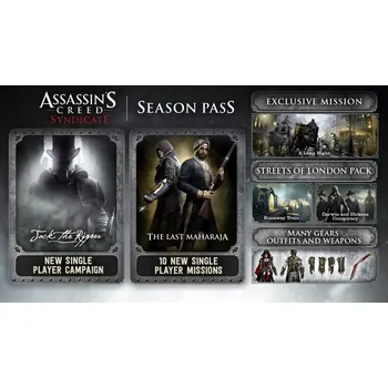 Počítačová hra Assassin's Creed Syndicate Season Pass PC (PC)