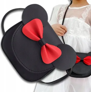 Kabelka Taška kabelka přes rameno EdiBazzar eko kůže černá