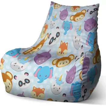 Sedací pytel Sablio Sedací vak Bean Zoo 60 x 70 x 70 cm