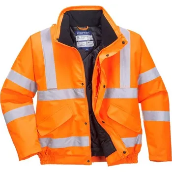 PortWest | Hi-Vis bomber - Orange / 5XL / 5XL / oranžová