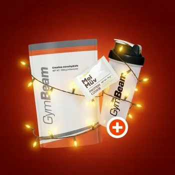 Anabolizér 100% Kreatin monohydrát - GymBeam Příchuť: bez příchuti