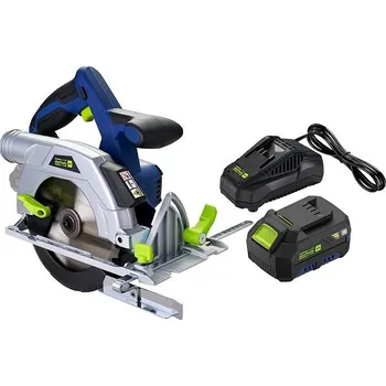 Okružní pila AlzaTools PRO CBCS20V Brushless BatteryONE 20V + 3,5A nabíječka + 4Ah baterie