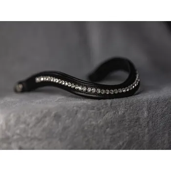 Vybavení pro koně Sedlářská výroba Čelenka Horse4u Moon Barva: černá, Velikost: COB