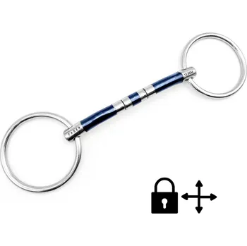 Udidlo pro koně Nelomené stihlové udidlo Fager Sweet Iron Niklas Velikost: 12,5cm