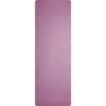 podložka na cvičení 4F Protiskluzová tréninková podložka na jógu 4 mm 183cm FIALOVÁ