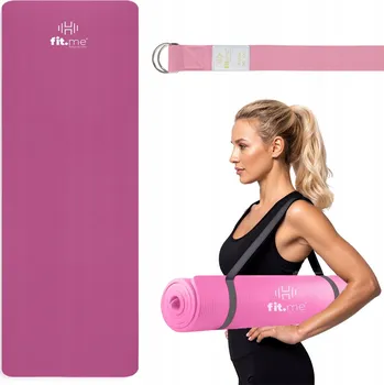 Obraz Podložka na cvičení Fit.Me 182 cm x 60 cm růžová