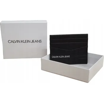 Peněženka Calvin Klein pouzdro na karty / peněženka černá